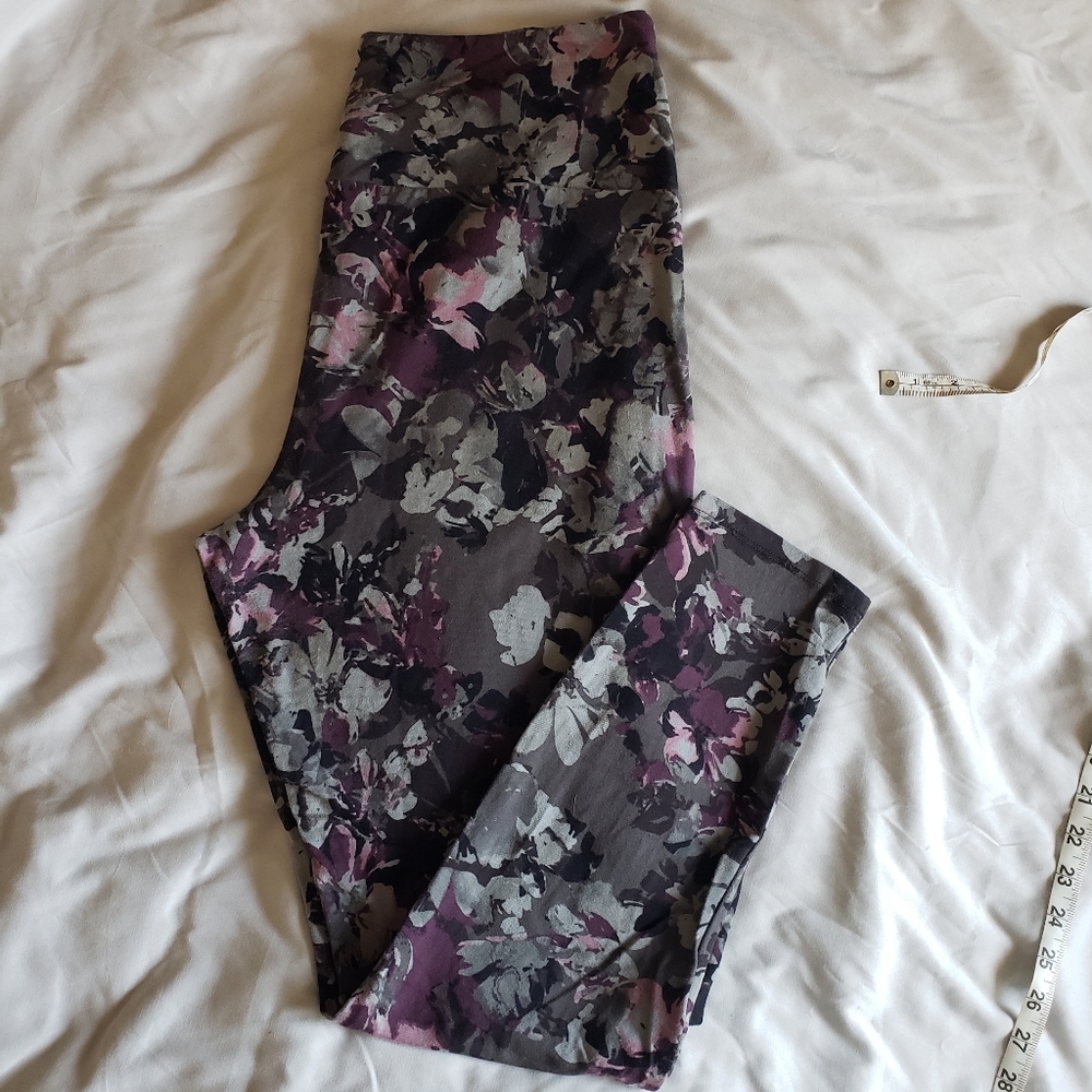 Dress Barn Leggings Floral SzXL